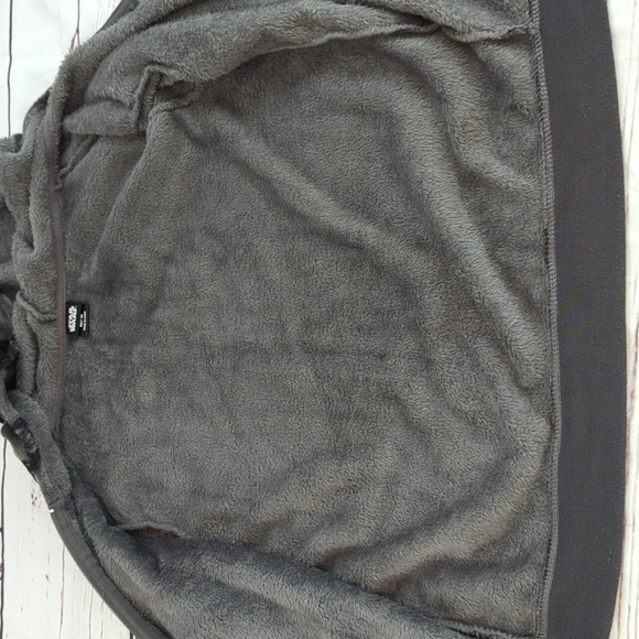 Star Wars Darth Vader soft fleece jacket, full zip hoodie, juniors medium 7-9 - Picture 7 of 9